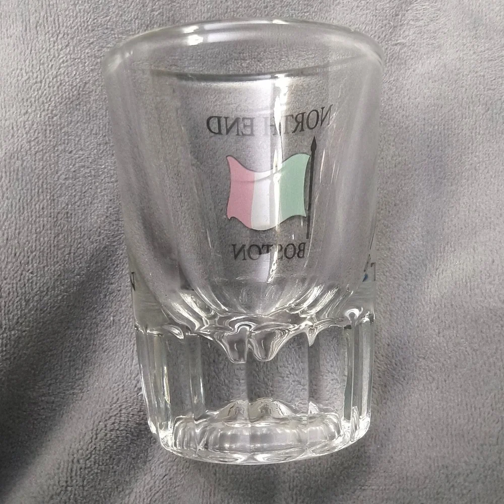 North End Boston Shot Glass